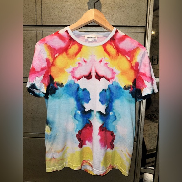 Alexander McQueen TieDie T-shirt - Size XS - Picture 2 of 4